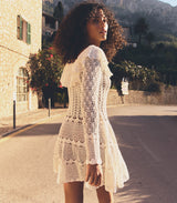 CAPUCINE DRESS -- PEARL