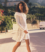 CAPUCINE DRESS -- PEARL