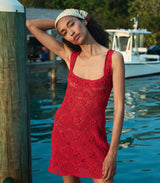 ELOISE DRESS -- RUBY