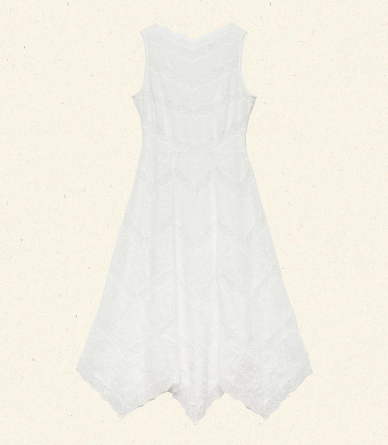 EVANORA DRESS -- SALT