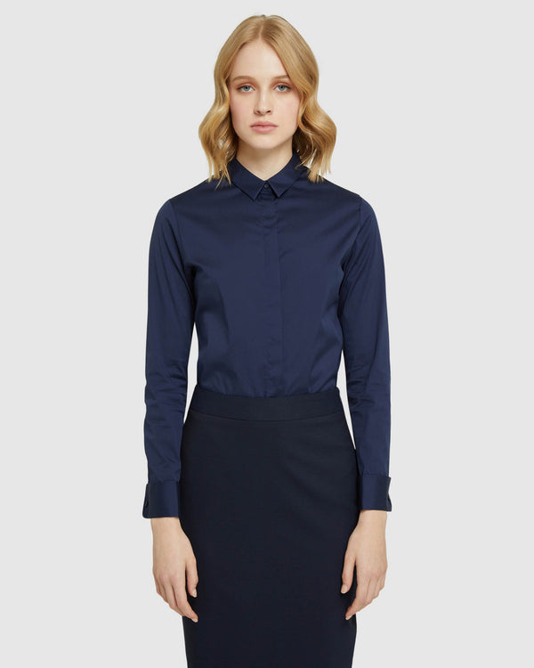 Angel French Cuff Stretch Shirt
