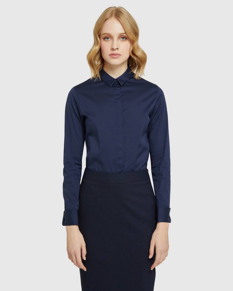 Angel French Cuff Stretch Shirt