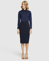 Angel French Cuff Stretch Shirt