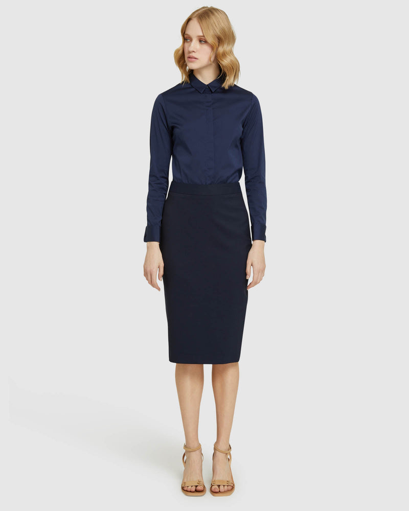 Angel French Cuff Stretch Shirt