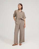 Jasmine Short Sleeve Printed Shirt
