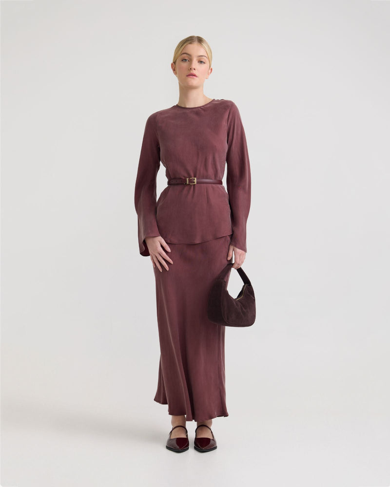 Lucinda Cupro Skirt