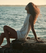 LIDA DRESS -- SALT