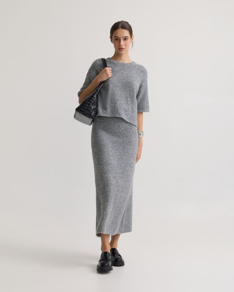 Lisa Alpaca Blend Skirt