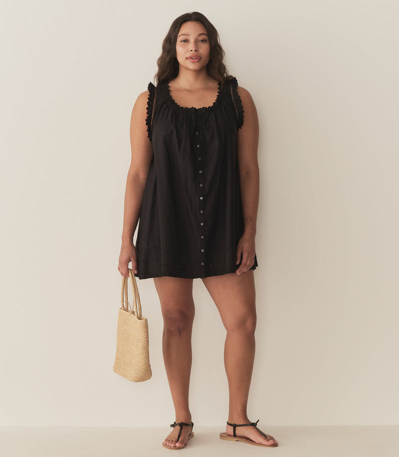 NESSIE DRESS -- BLACK