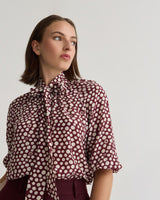 Simone Tie Neck Shirt