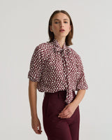 Simone Tie Neck Shirt
