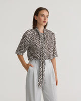 Simone Tie Neck Shirt