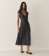 TAHLIA DRESS -- HEPBURN DOT