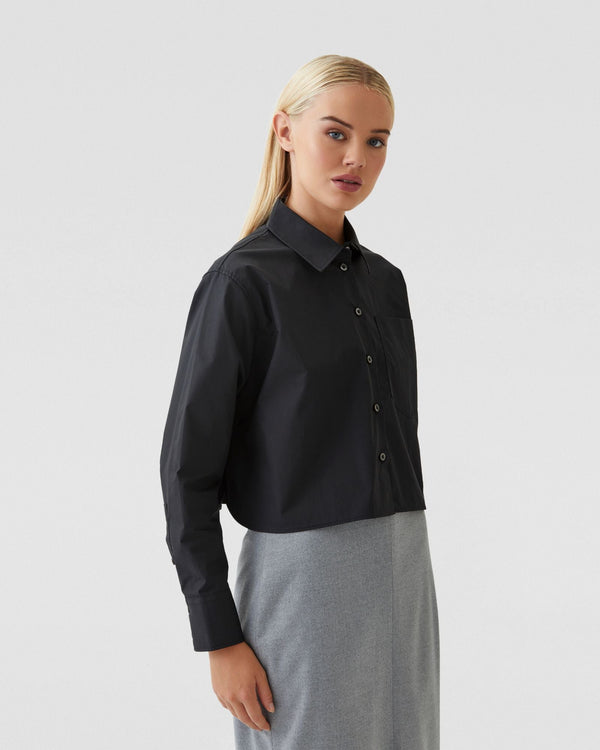 Carrie Cotton Crop Shirt