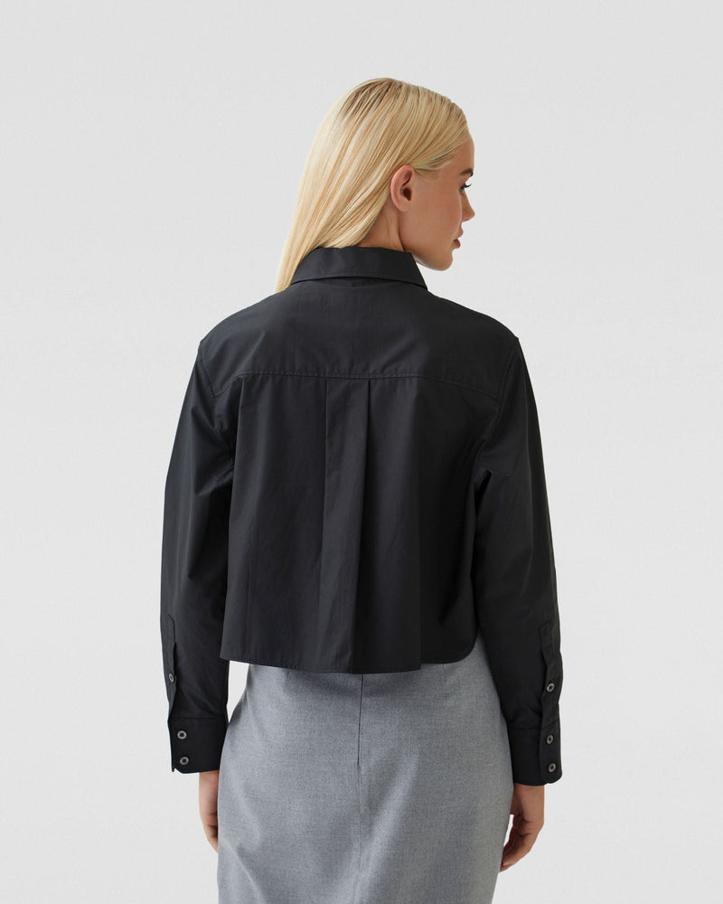 Carrie Cotton Crop Shirt