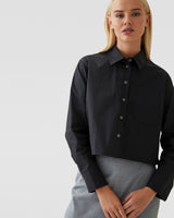 Carrie Cotton Crop Shirt