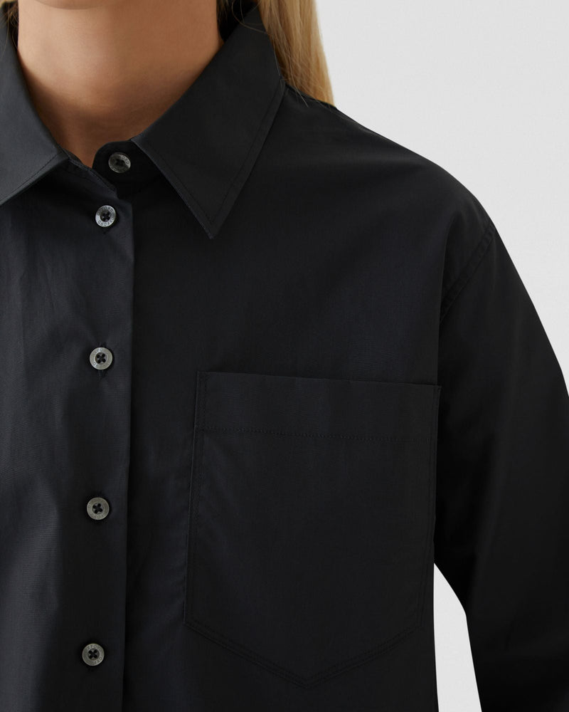 Carrie Cotton Crop Shirt