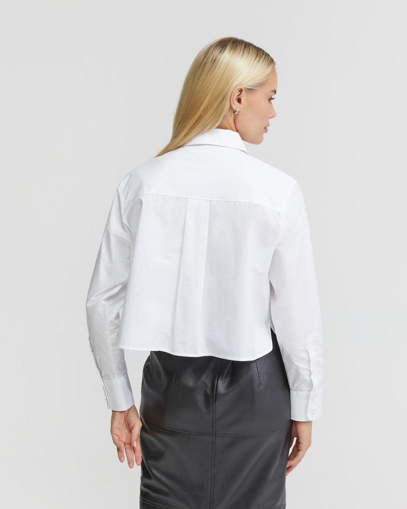 Carrie Cotton Crop Shirt
