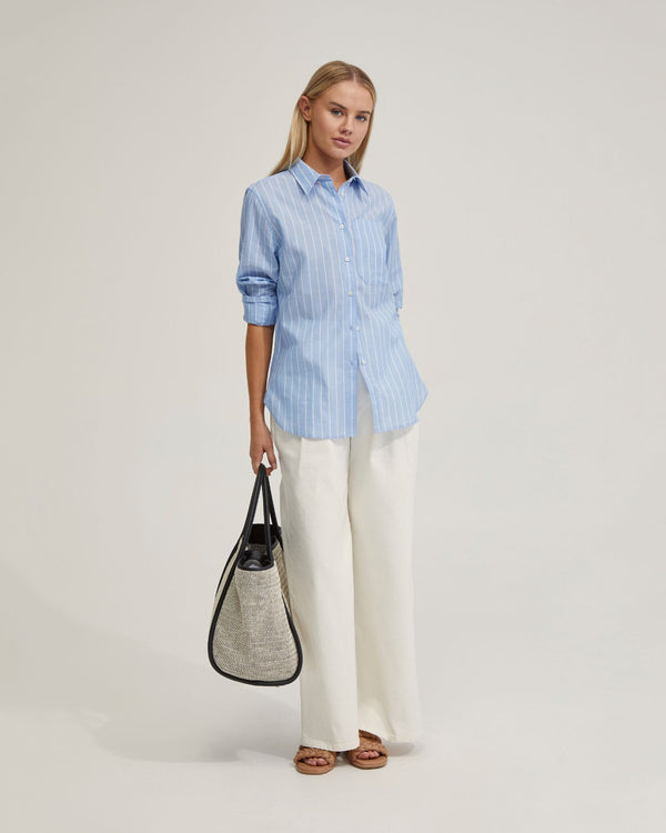 Ariel Striped Voile Shirt