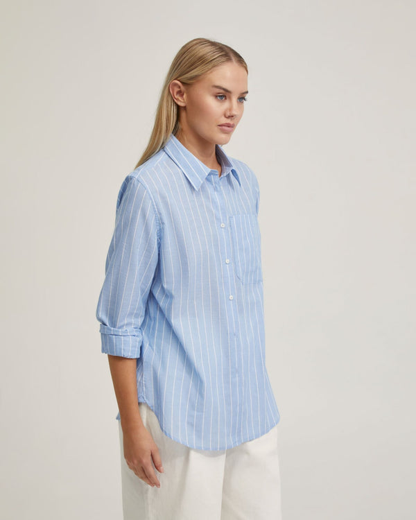 Ariel Striped Voile Shirt