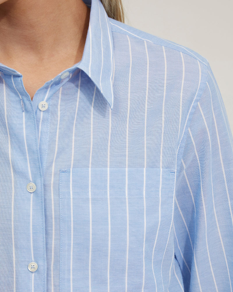 Ariel Striped Voile Shirt