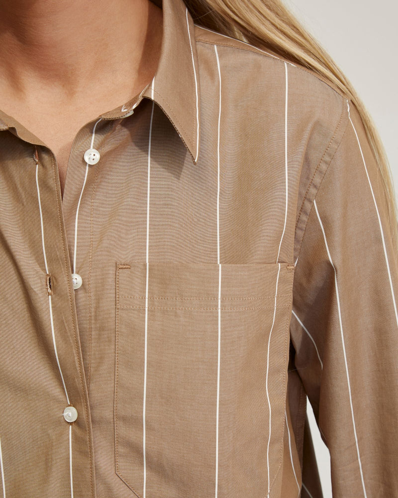 Ariel Striped Cotton Shirt