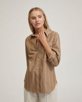 Ariel Striped Cotton Shirt