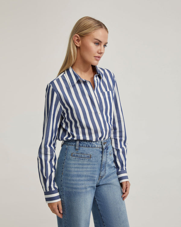 Ariel Striped Cotton Shirt