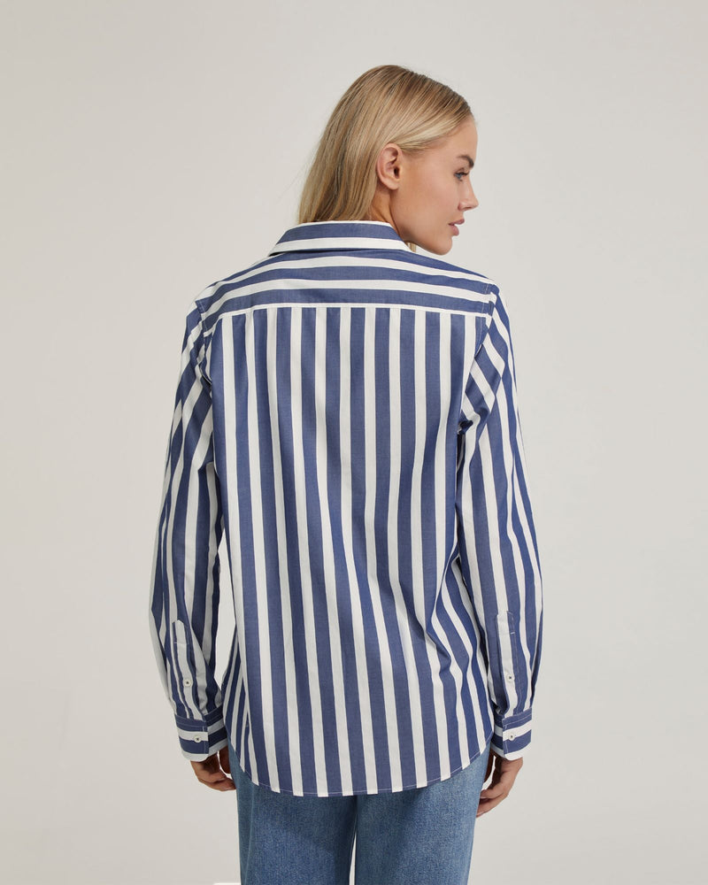 Ariel Striped Cotton Shirt