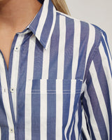 Ariel Striped Cotton Shirt