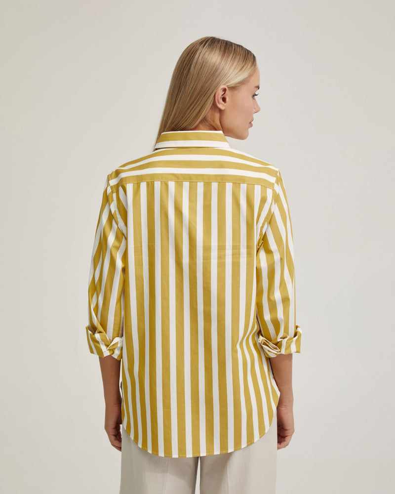 Ariel Striped Cotton Shirt