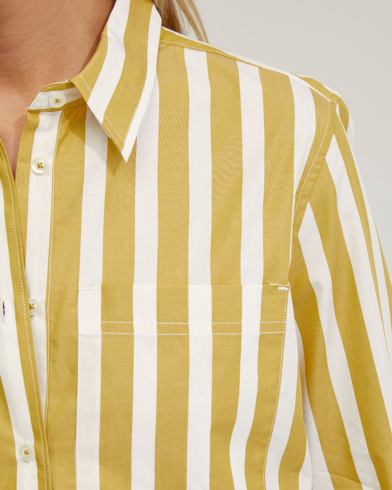 Ariel Striped Cotton Shirt