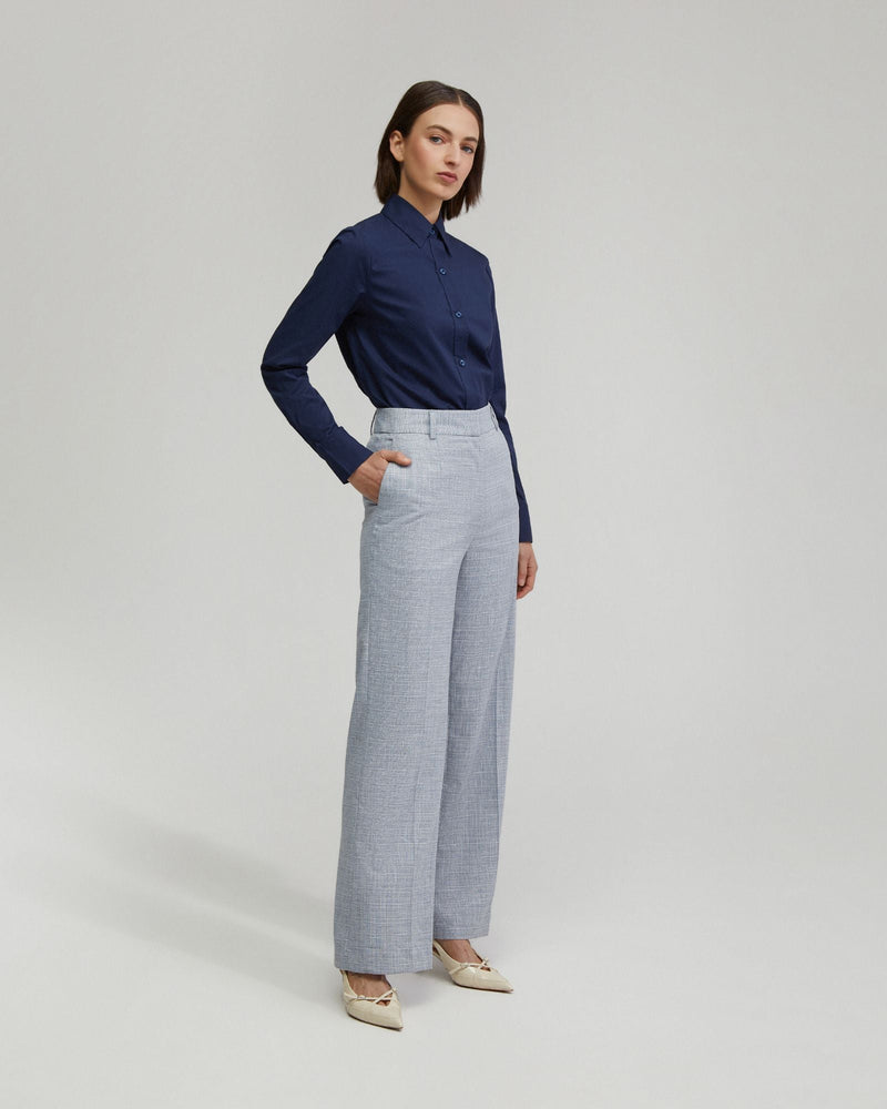 Adrienne Cotton Stretch Shirt