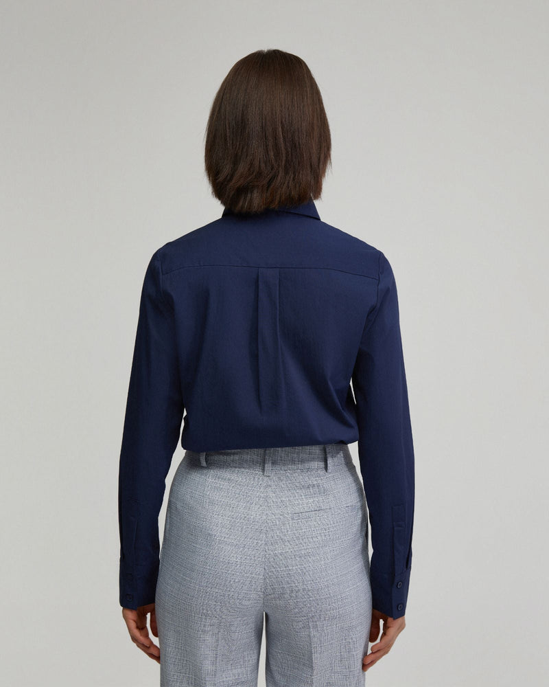 Adrienne Cotton Stretch Shirt