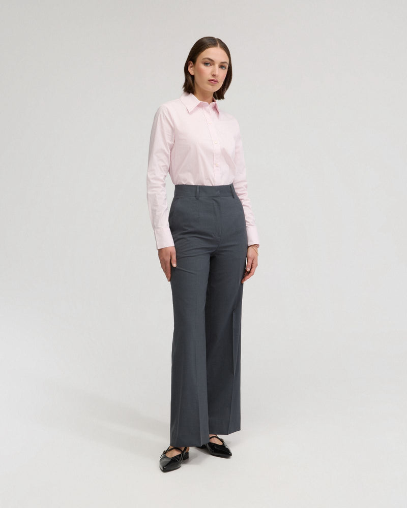 Adrienne Cotton Stretch Shirt