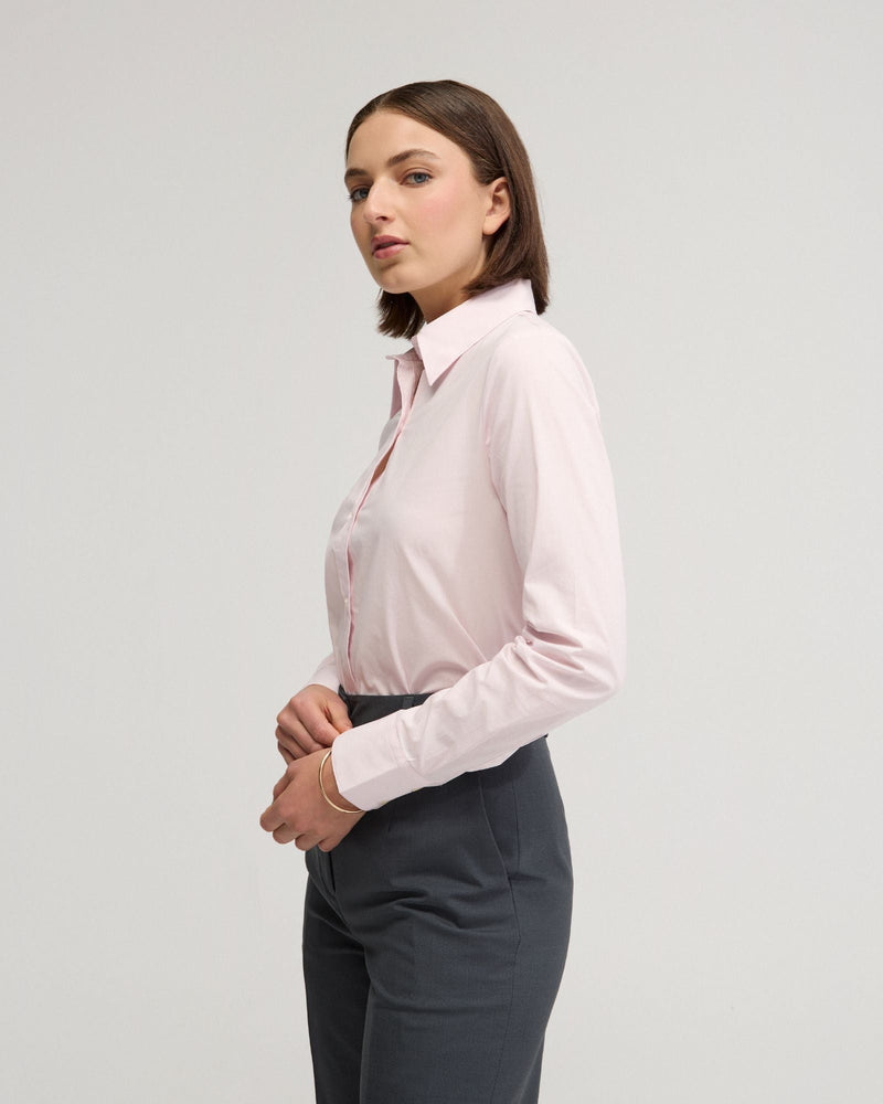 Adrienne Cotton Stretch Shirt