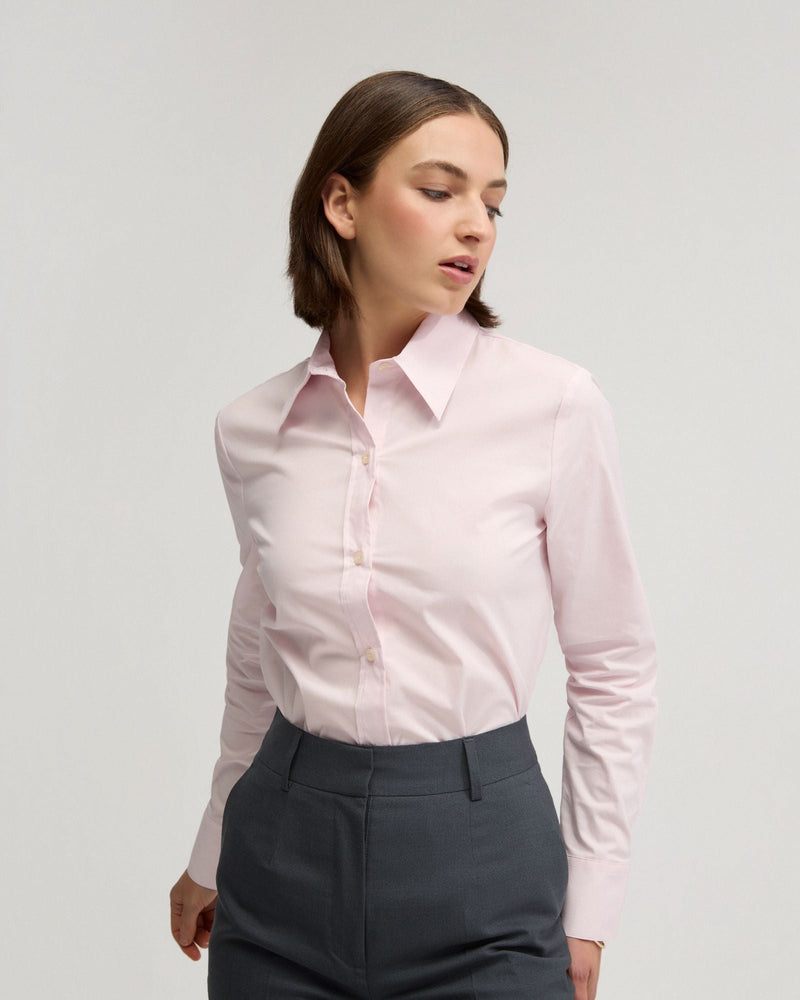Adrienne Cotton Stretch Shirt