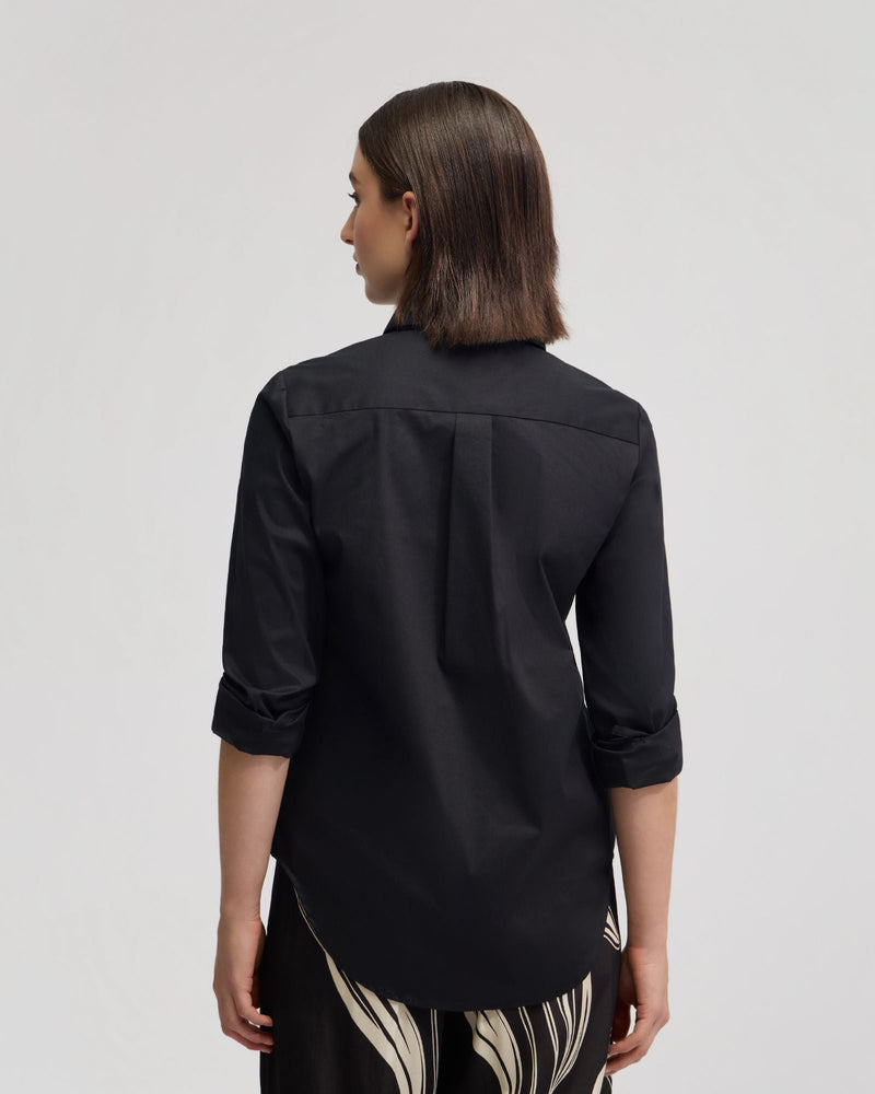 Adrienne Cotton Stretch Shirt
