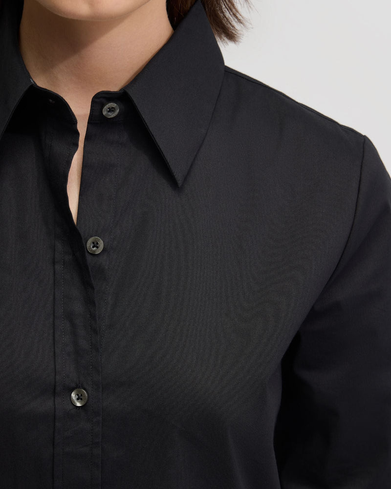 Adrienne Cotton Stretch Shirt