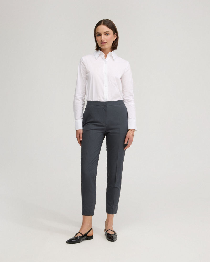 Adrienne Cotton Stretch Shirt
