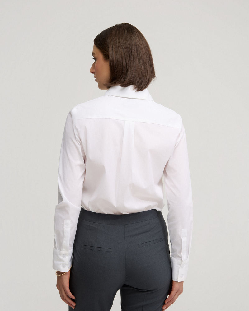 Adrienne Cotton Stretch Shirt