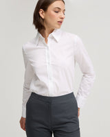 Adrienne Cotton Stretch Shirt